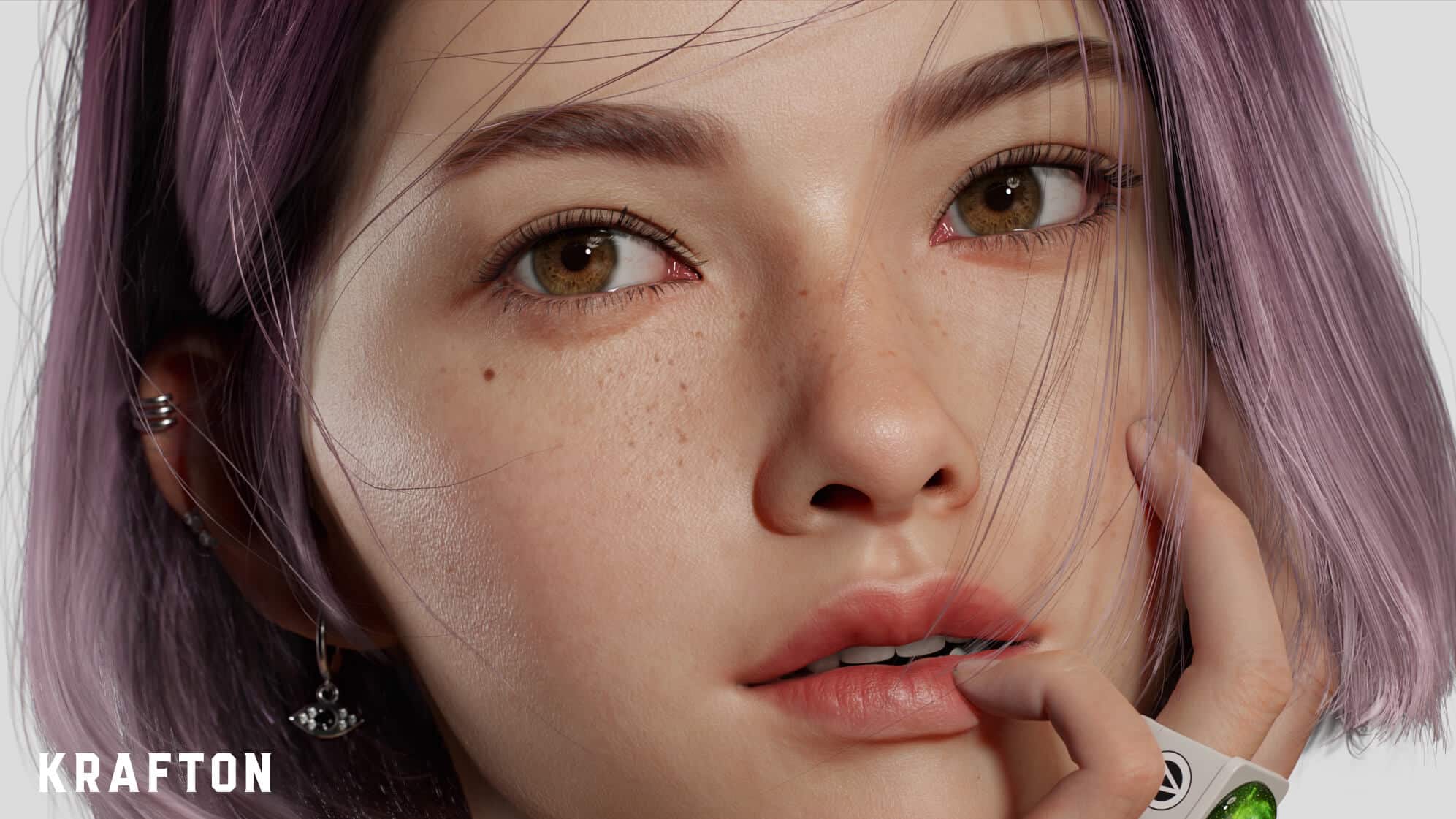 ANA hyper-realistic virtual human by Krafton