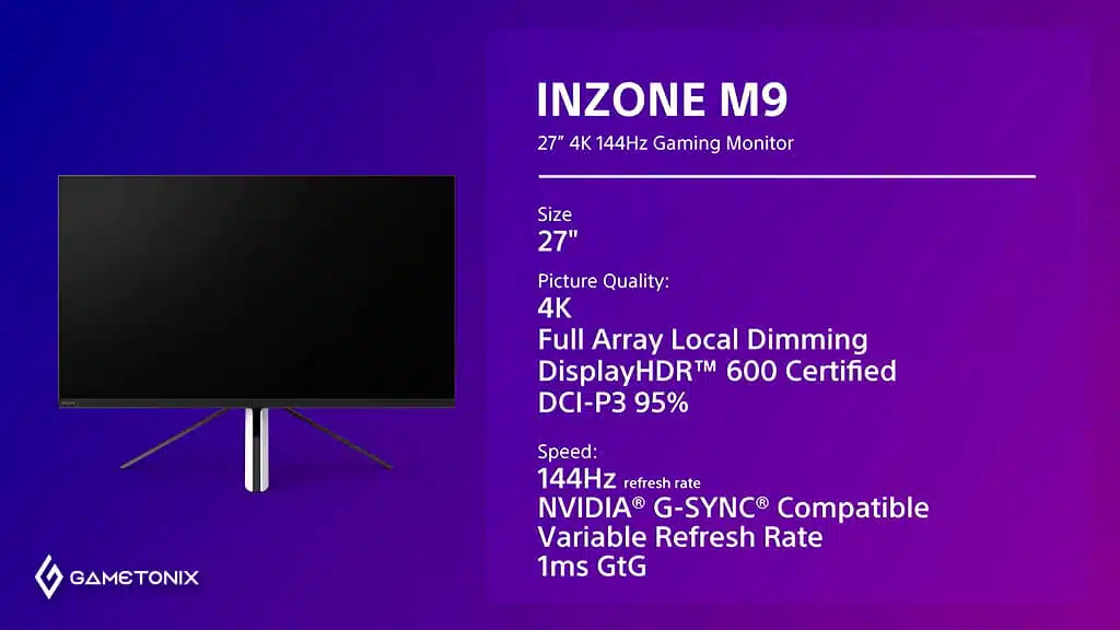 Sony Gaming Monitor M9