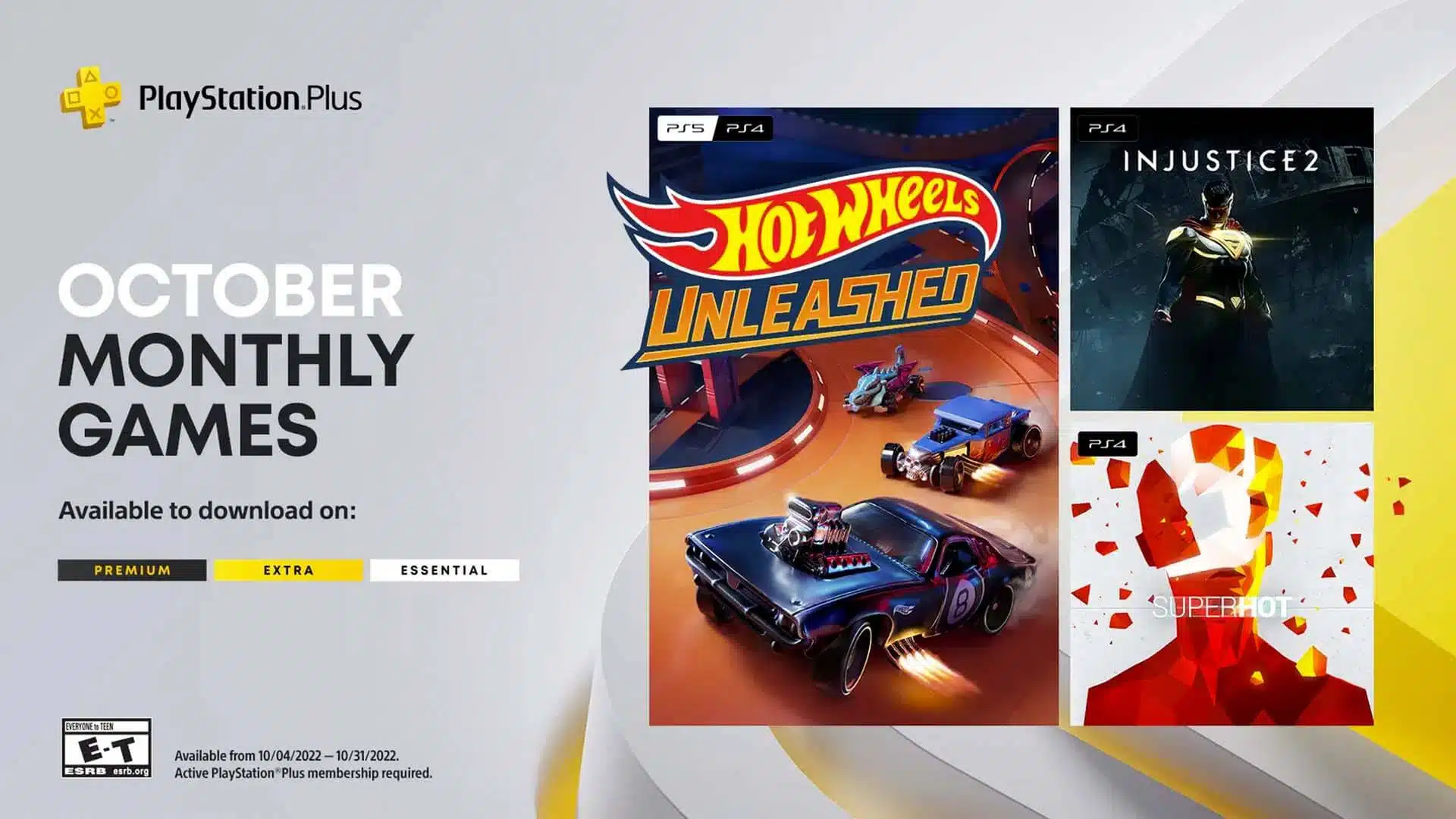 PlayStation Plus October 2022