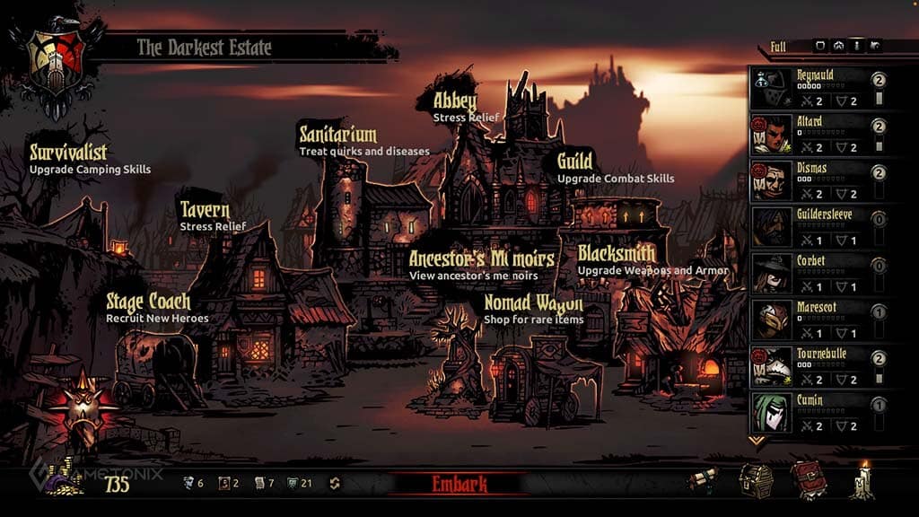 Review Game Darkest Dungeon Content 3