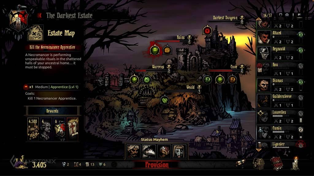 Review Game Darkest Dungeon Content 4