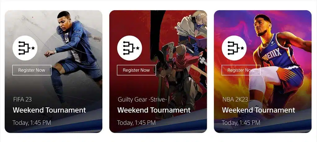 PlayStation Tournaments
