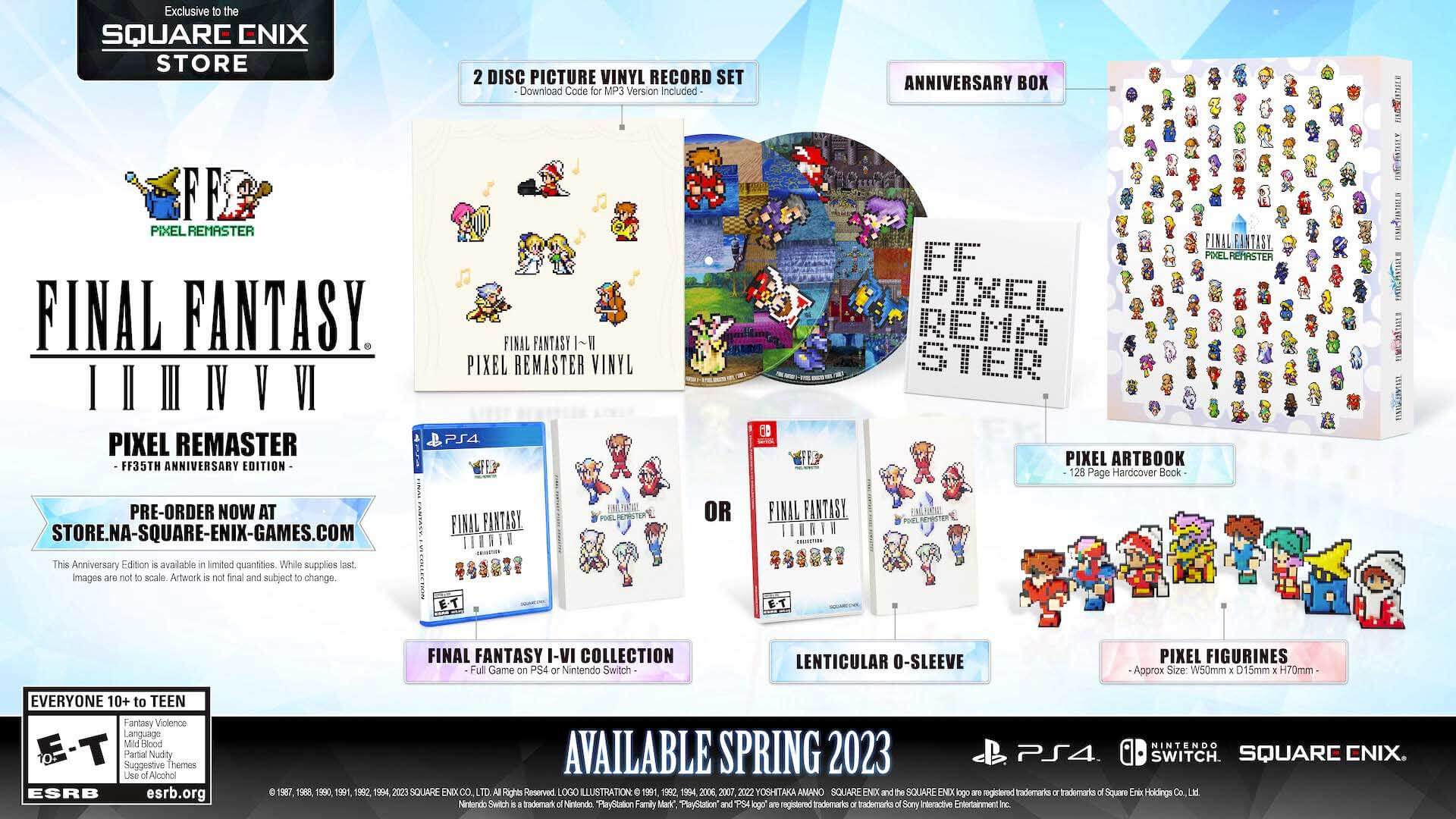 Final Fantasy Pixel Remaster