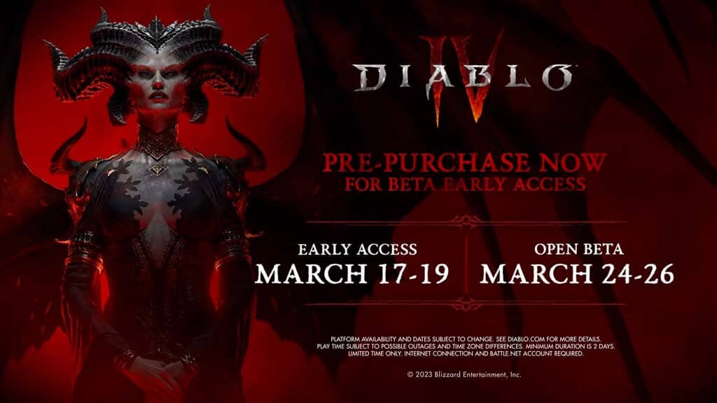 Diablo 4 Open Beta