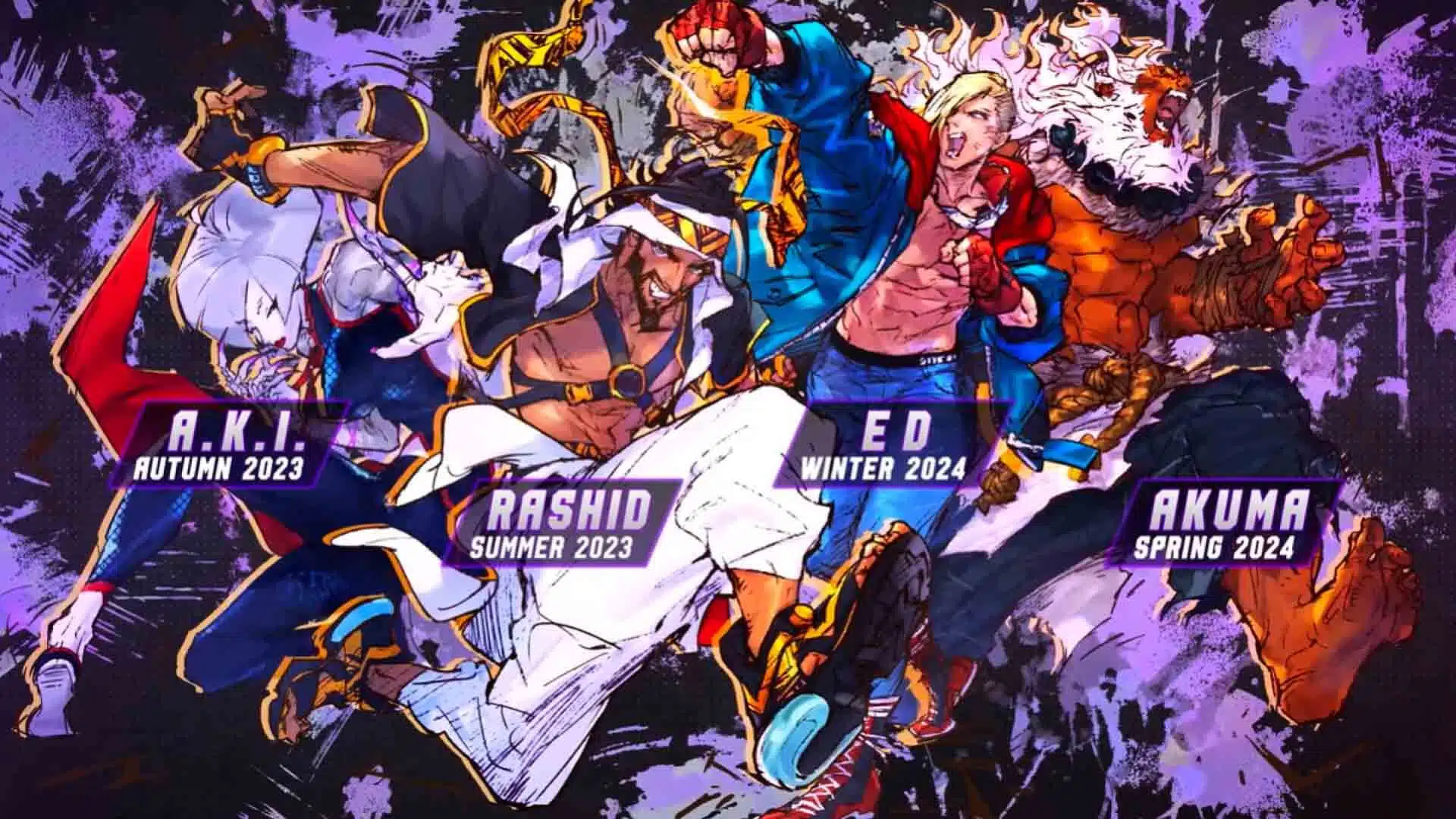 Street Fighter 6 DLC 4 Characters for a year
