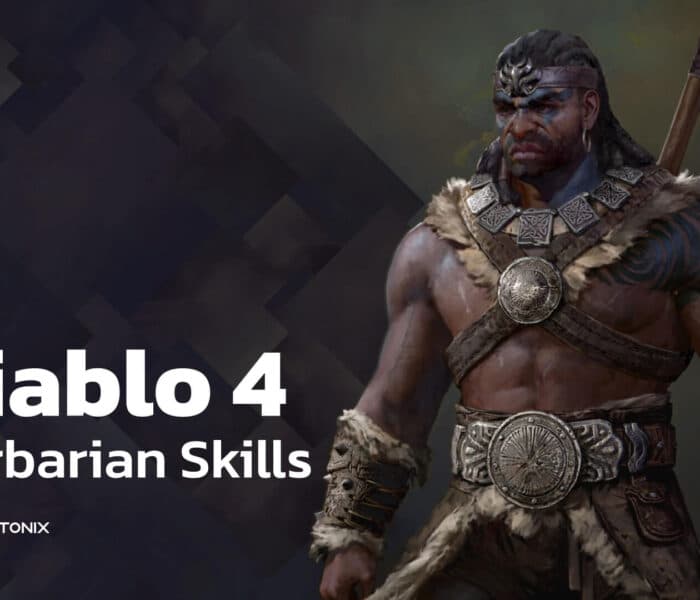 Diablo 4 Barbarian Class All Skills in Skill Tree สกิลอาชีพ Barbarian ทั้งหมด