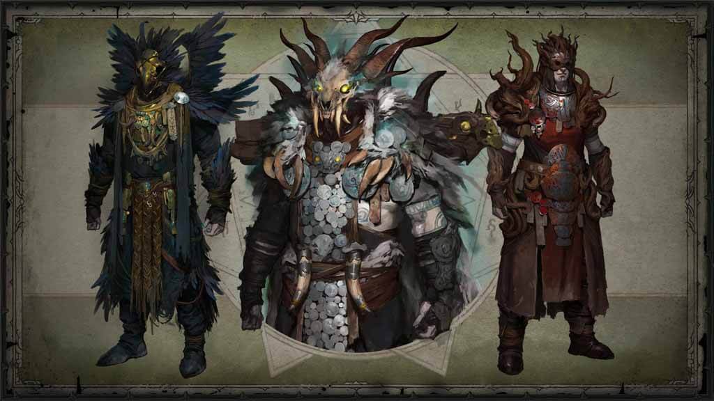 Diablo 4 Druid Class Concept Art