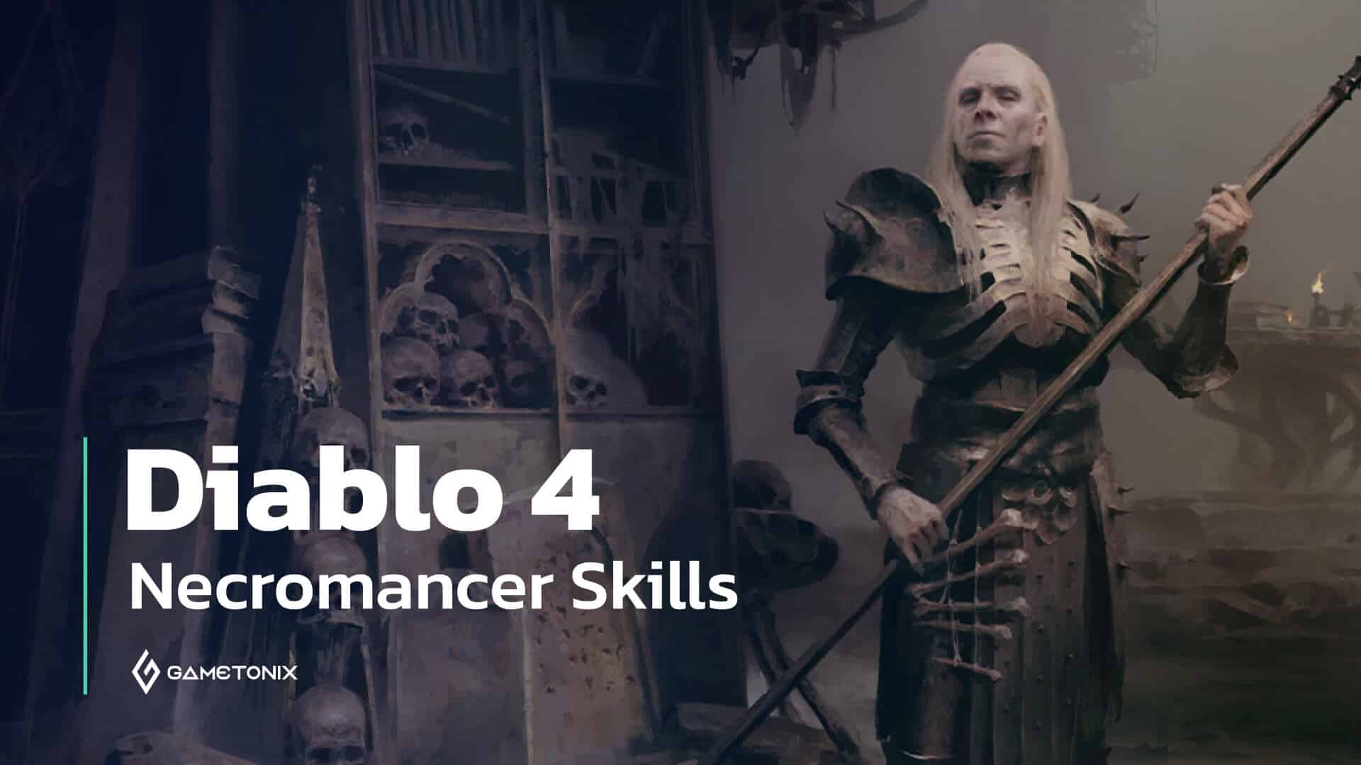 Diablo 4 Necromancer Class All Skills in Skill Tree สกิลอาชีพ Necromancer ทั้งหมด