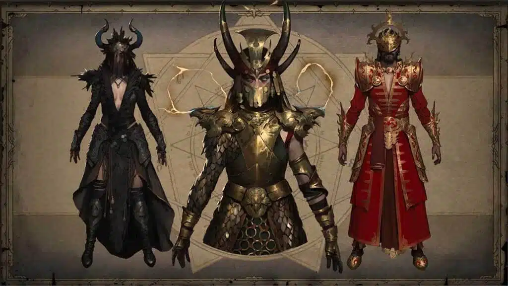 Diablo 4 Sorcerer Class Concept Art