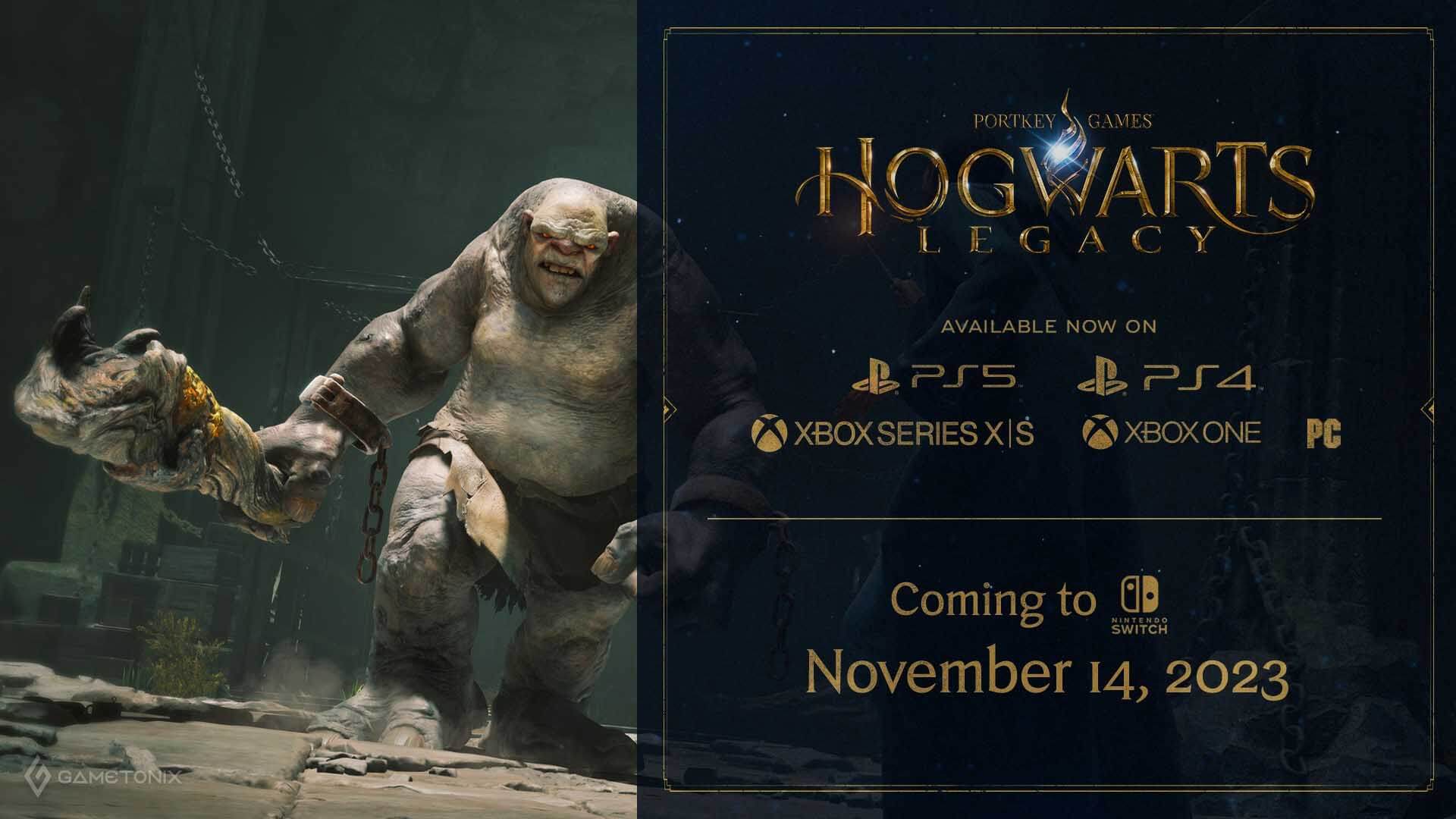 Hogwarts Legacy Delayed Nintendo Switch
