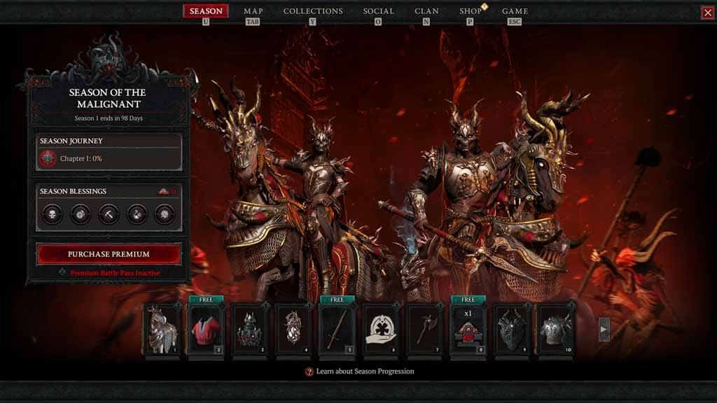 Diablo 4 ประกาศเปิดตัว Season 1 ในวันที่ 20 กรกฏาคม 2023