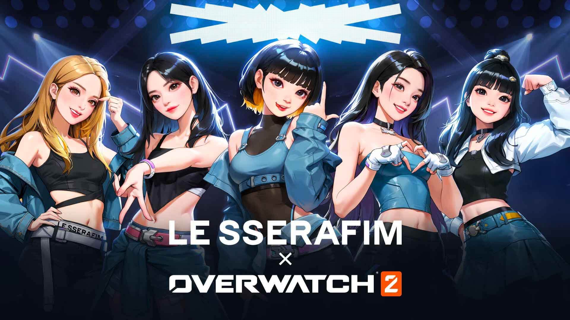 Overwatch 2 x LE SSERAFIM