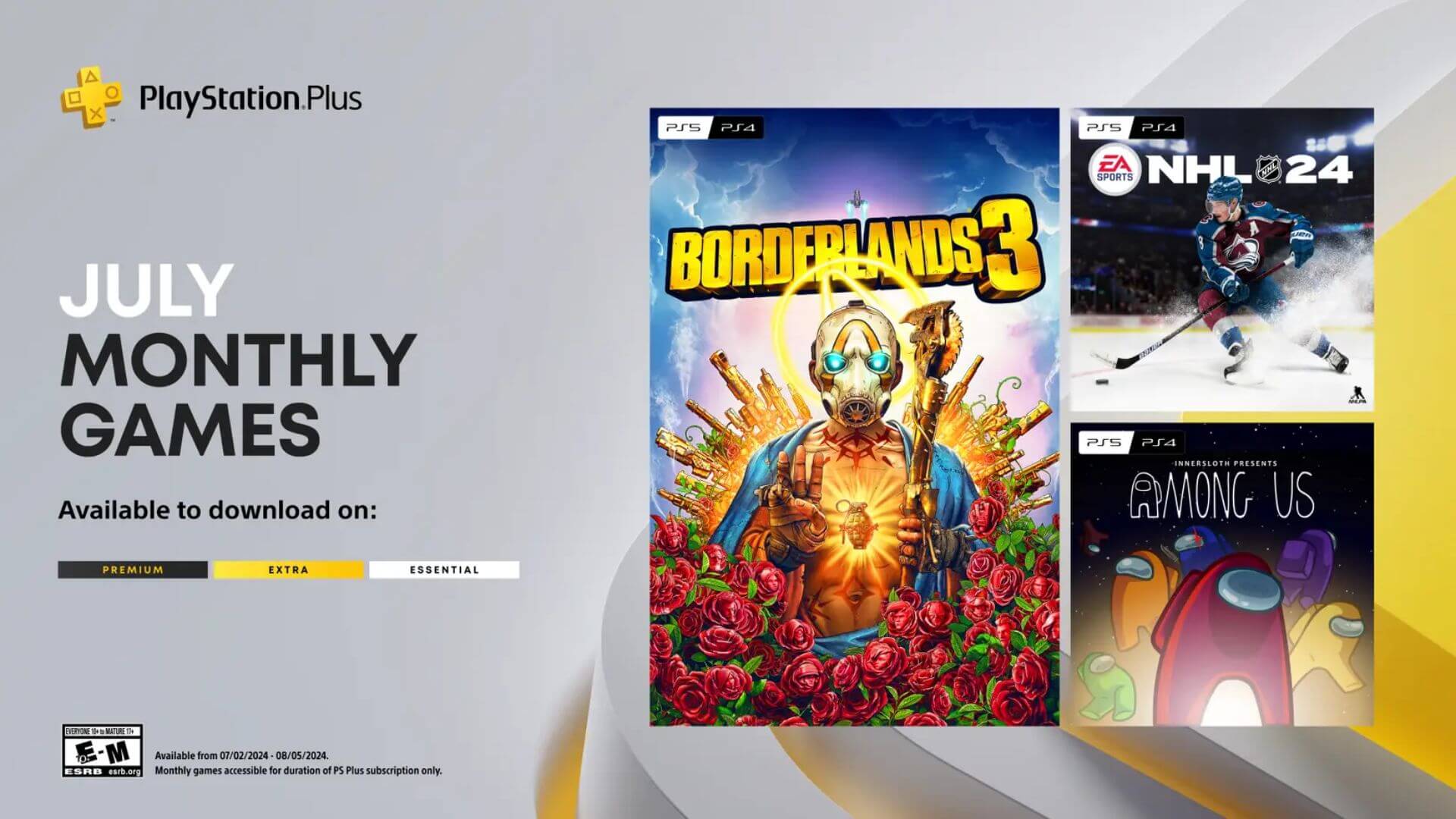 PlayStation Plus, july 2024