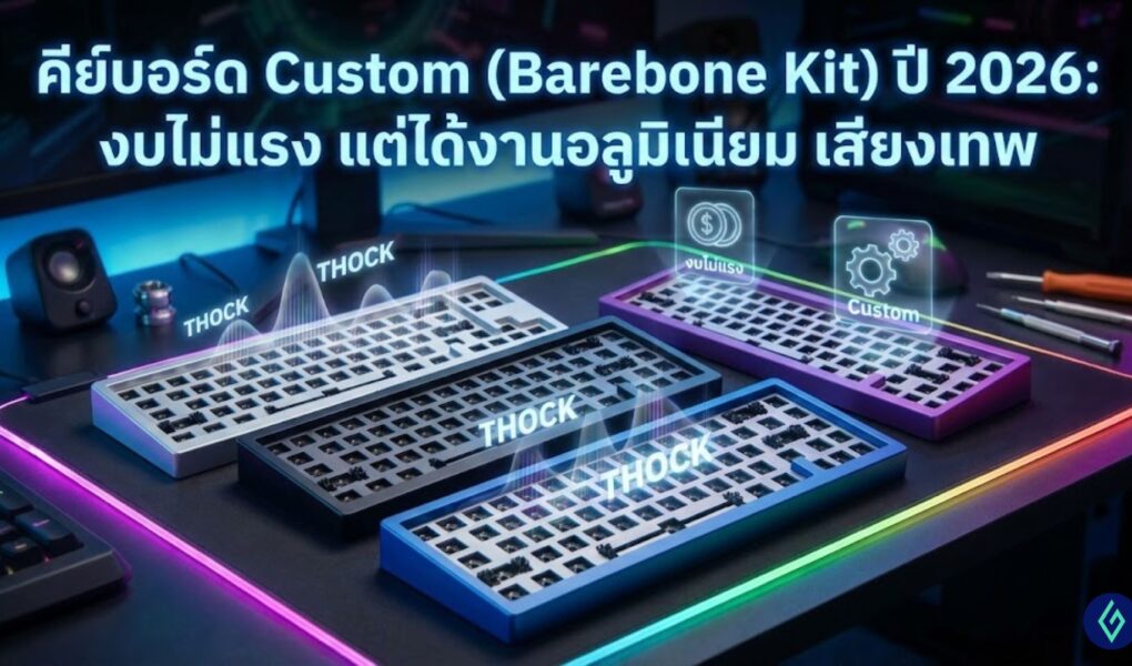 คีย์บอร์ด Custom Barebone Kit