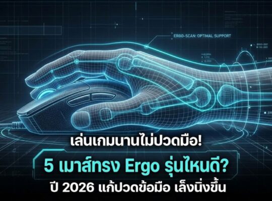 เมาส์ทรง Ergo รุ่นไหนดี
