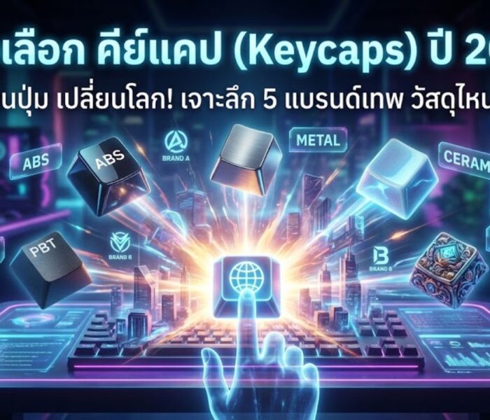 คู่มือเลือก คีย์แคป (Keycaps) ปี 2026
