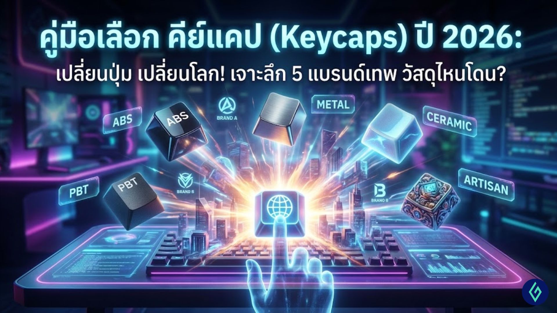 คู่มือเลือก คีย์แคป (Keycaps) ปี 2026