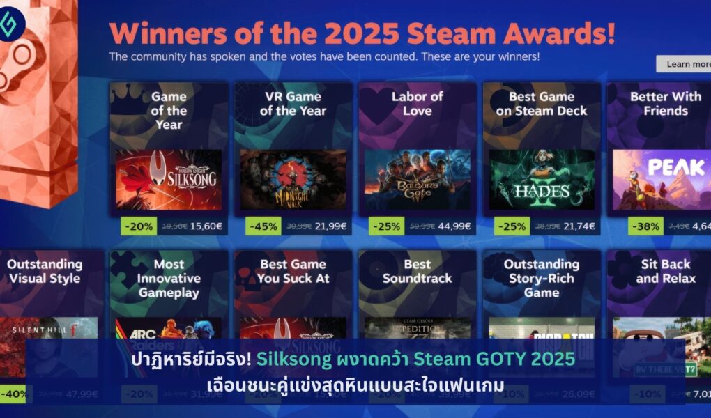 Steam GOTY 2025
