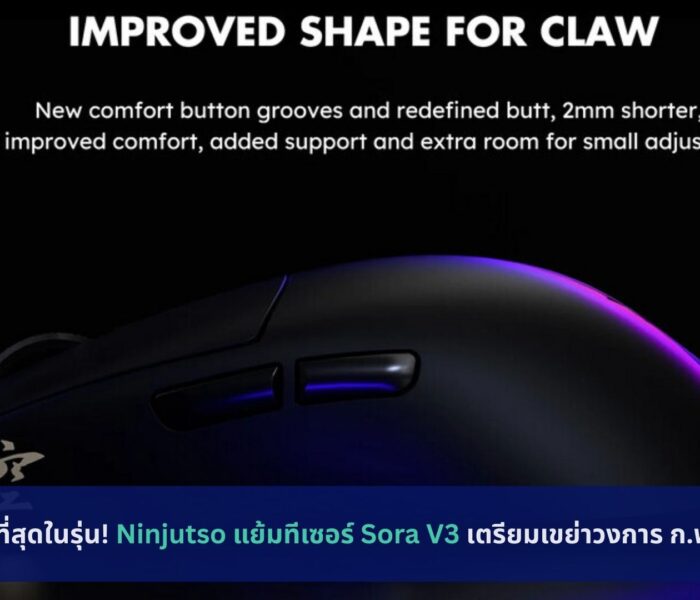 Ninjutso แย้มทีเซอร์ Sora V3