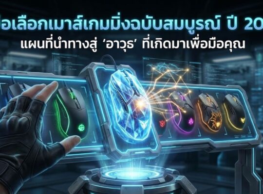 วิธีเลือกเมาส์เกมมิ่ง