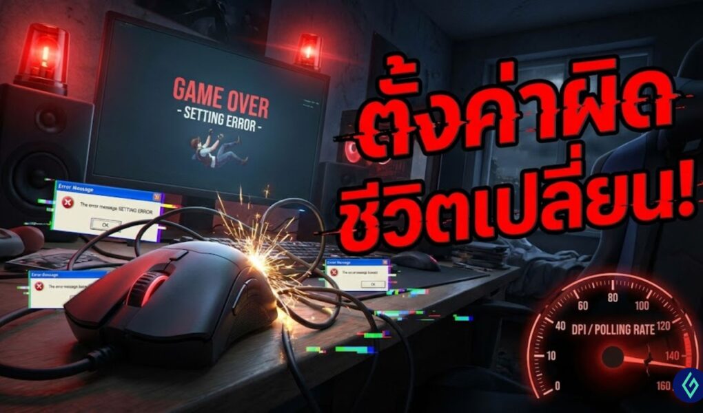 ตั้งค่าเมาส์ ผิดชีวิตเปลี่ยน