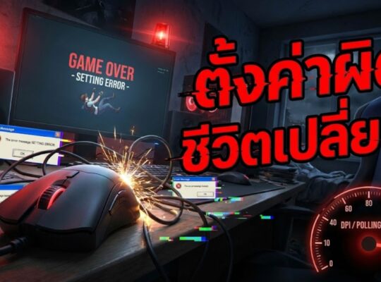 ตั้งค่าเมาส์ ผิดชีวิตเปลี่ยน