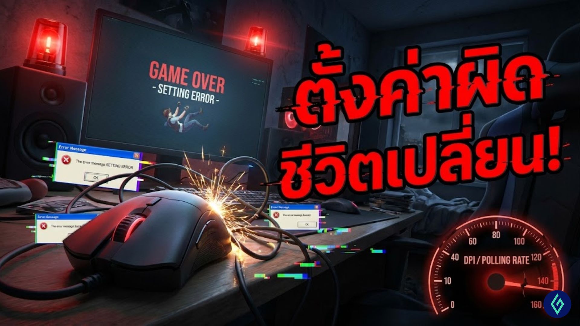 ตั้งค่าเมาส์ ผิดชีวิตเปลี่ยน