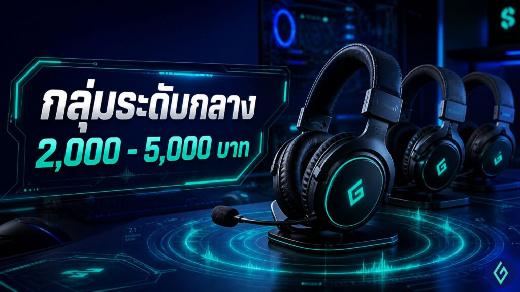 กลุ่มระดับกลาง 2,000 - 5,000 บาท