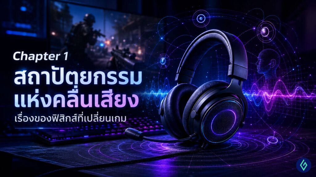 Chapter 1: สถาปัตยกรรมแห่งคลื่นเสียง เรื่องของฟิสิกส์ที่เปลี่ยนเกม